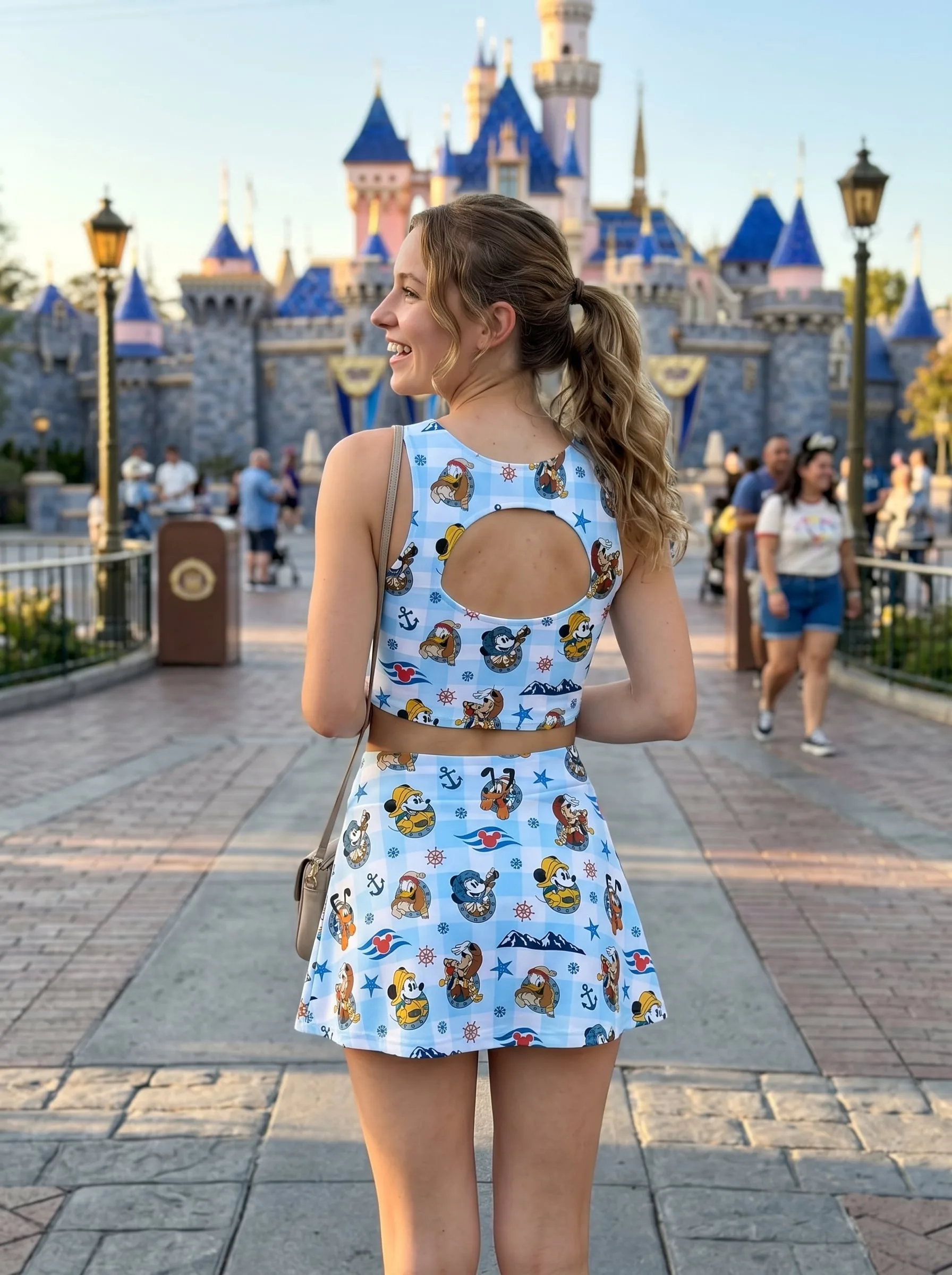 Disney Cruise Line Matching Dress Set, Mom And Me Outfit, Disney Cruise Vacation Clothes - Image 3
