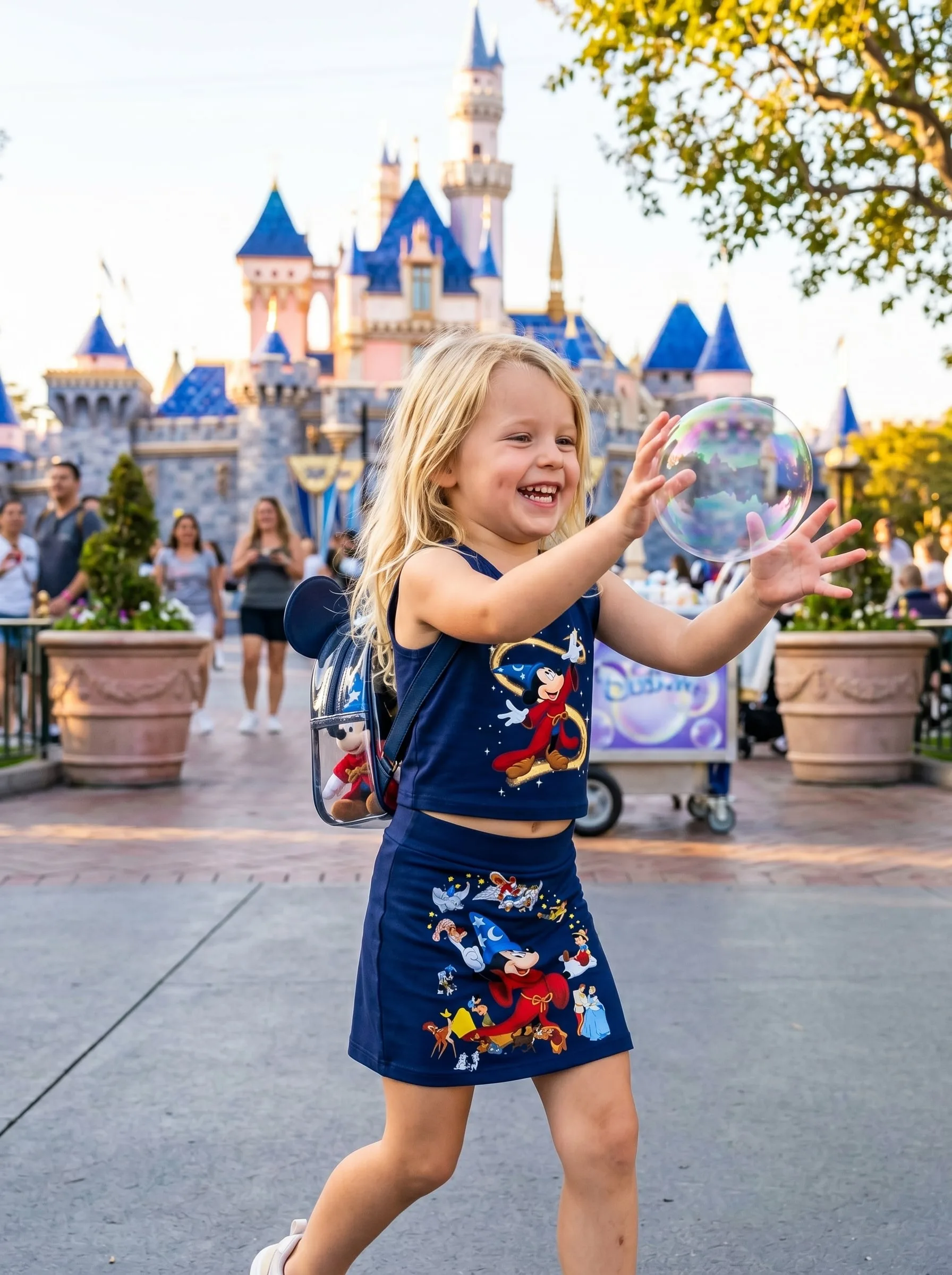 Sorcerer Mickey Matching Dress Set, Mom And Me Outfit, Disney Park Vacation Clothes - Image 2