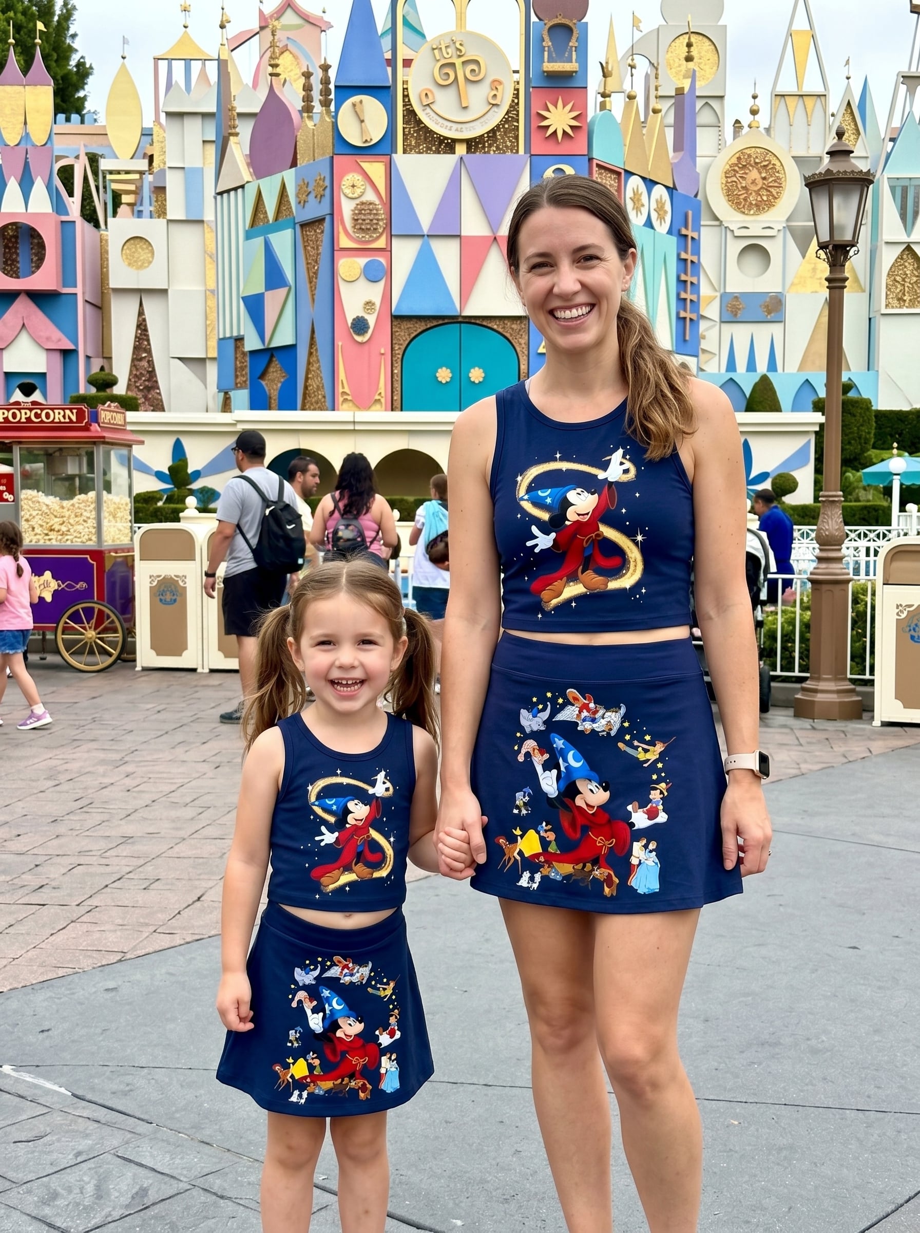 Sorcerer Mickey Matching Dress Set, Mom And Me Outfit, Disney Park Vacation Clothes - Image 5
