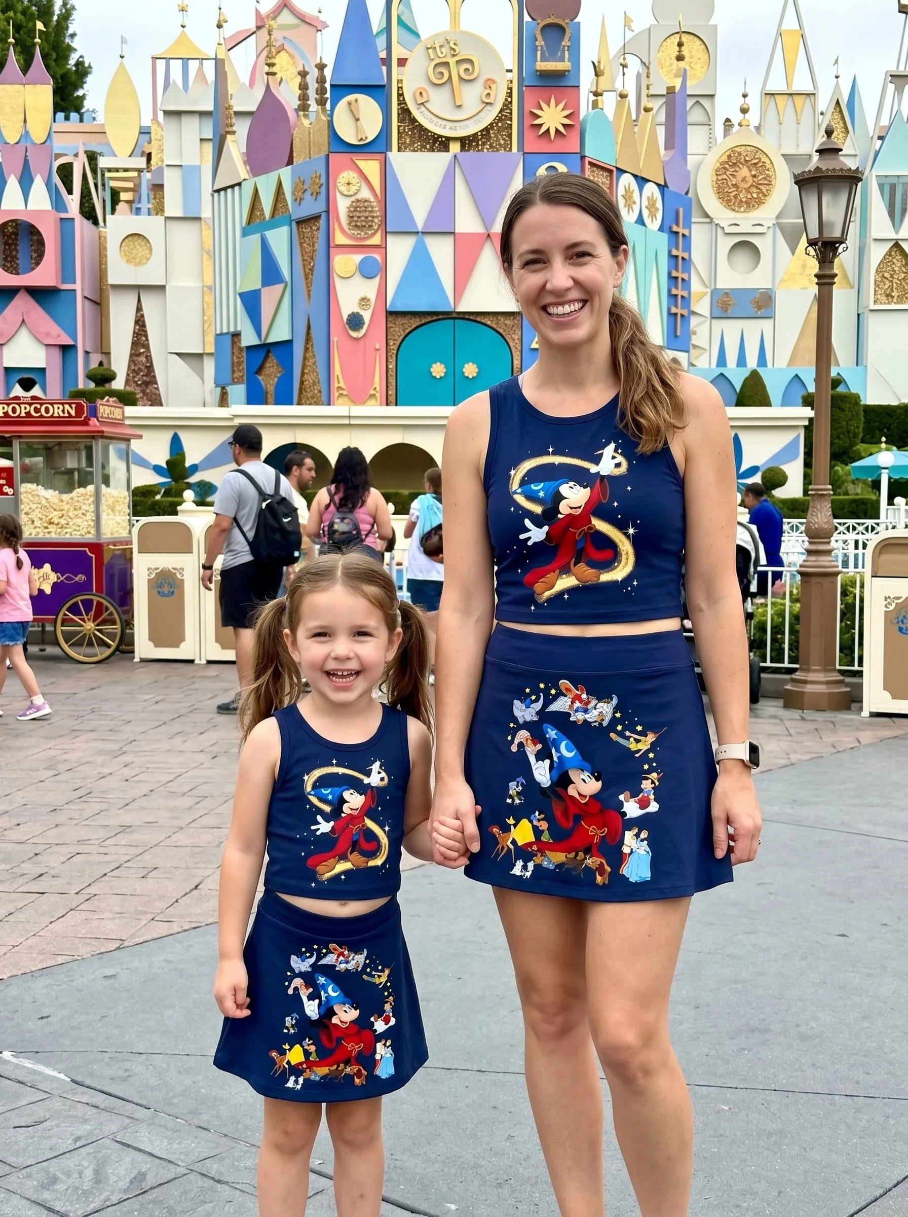 Sorcerer Mickey Matching Dress Set, Mom And Me Outfit, Disney Park Vacation Clothes - Image 5