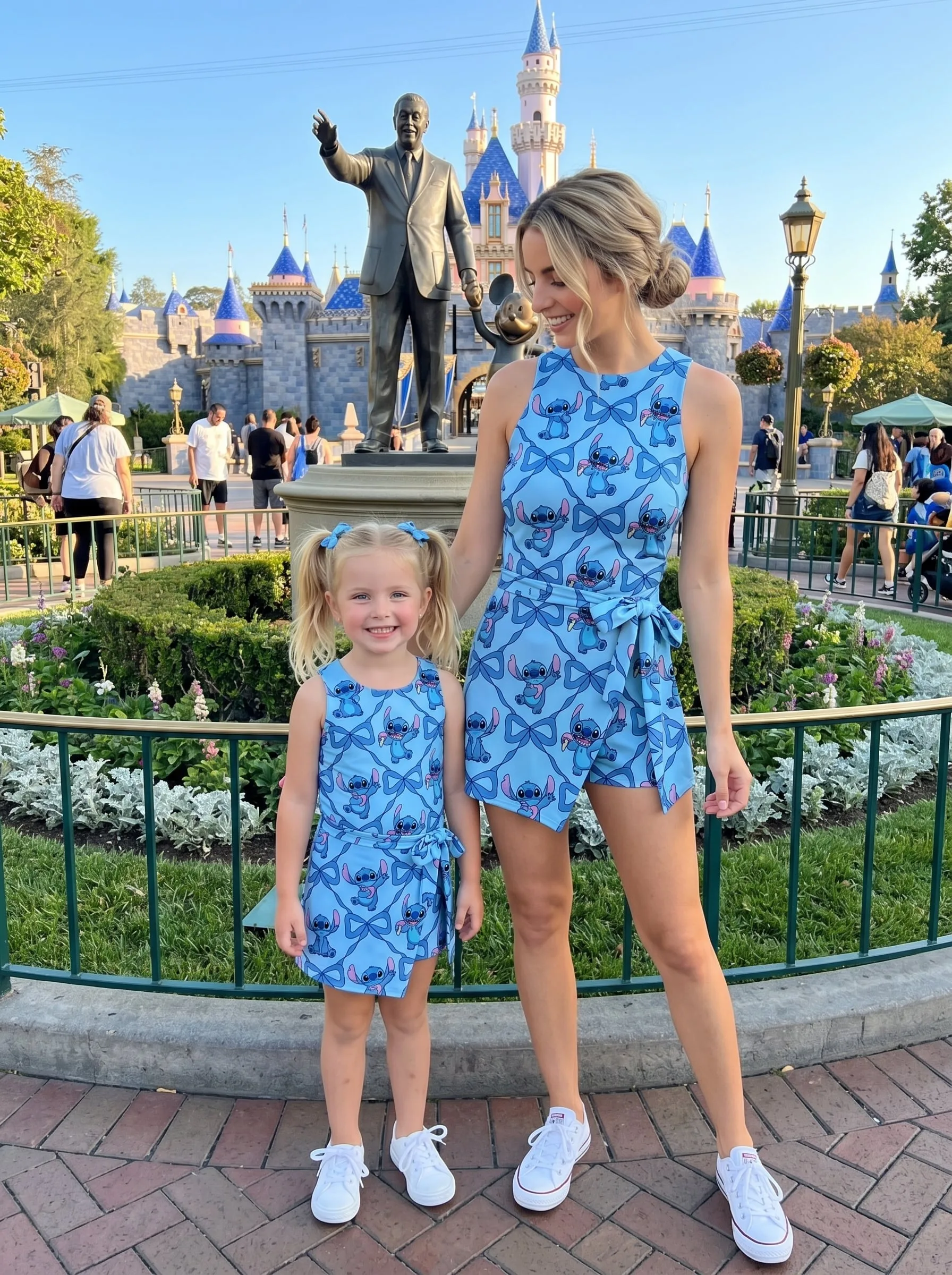 Stitch Tennis Dress Skirt, Disney Park Vacation Outfit, Stitch Skort Dress