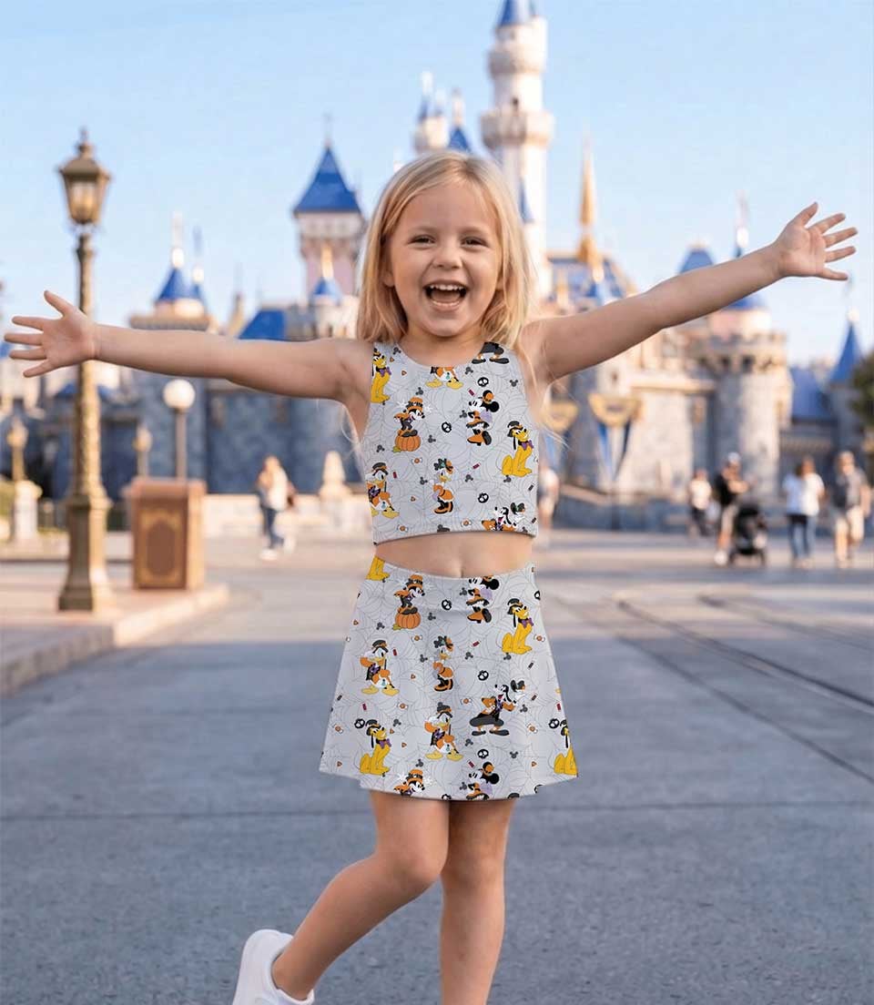 Disney Pluto Halloween Matching Mom and Me Dress Set, Spooky Theme Park Family Vacation Outfit - Image 5