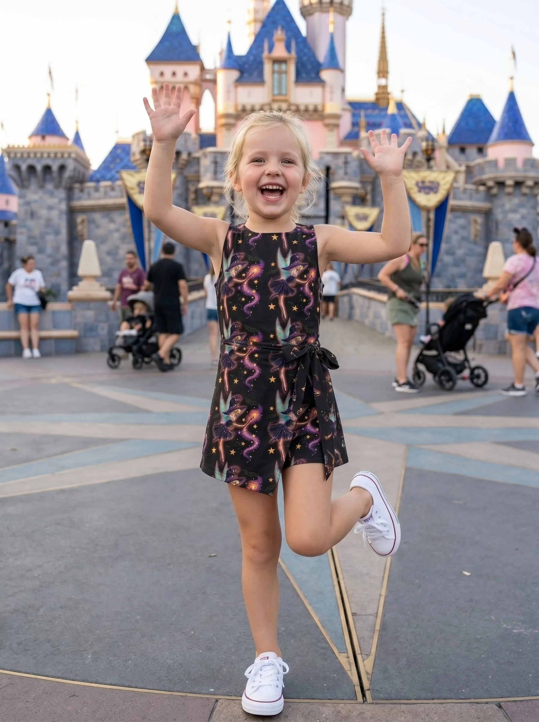 Halloween Tinkerbell Tennis Dress, Tinkerbell Disney Halloween Costume Athletic Dress Skirt Outfit - Image 2