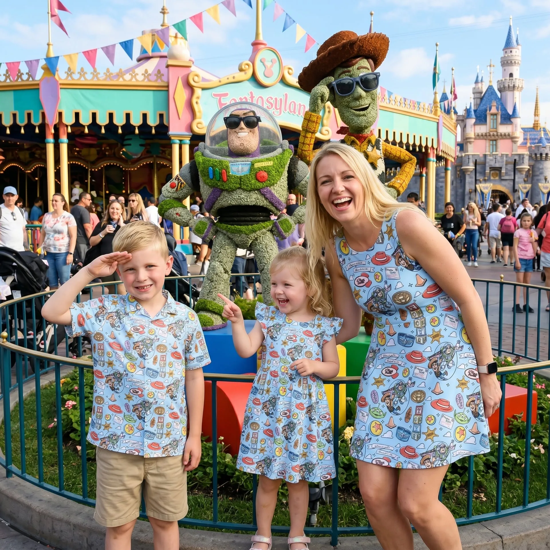 Toy Story Family Matching Outfits, Buzz Woody Jessie Disney Vacation Pixar Matching Set - Image 2