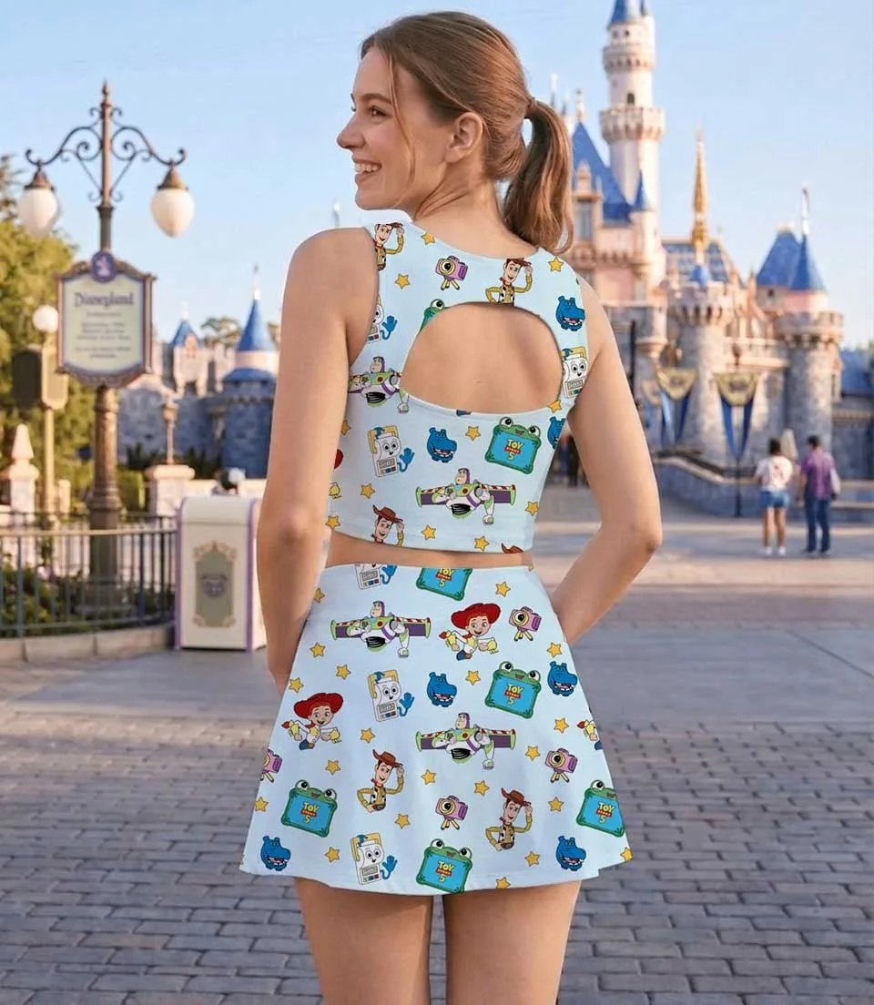 Disney Pixar Toy Story Buzz, Jessie & Aliens Matching Mom and Me Dress Set, Family Theme Park Vacation Outfit - Image 6