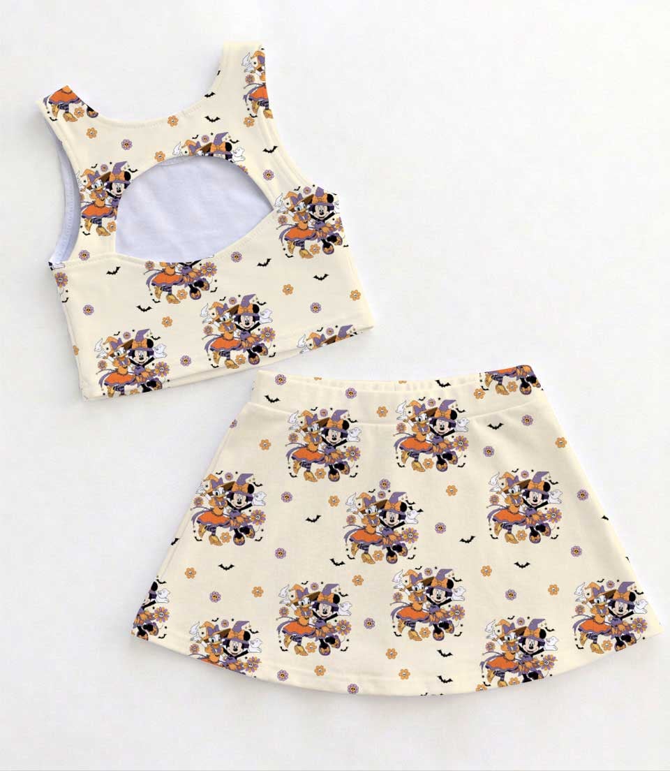 Disney Mickey & Friends Halloween Matching Mom and Me Dress Set, Spooky Fall Theme Park Family Vacation Outfit - Image 2