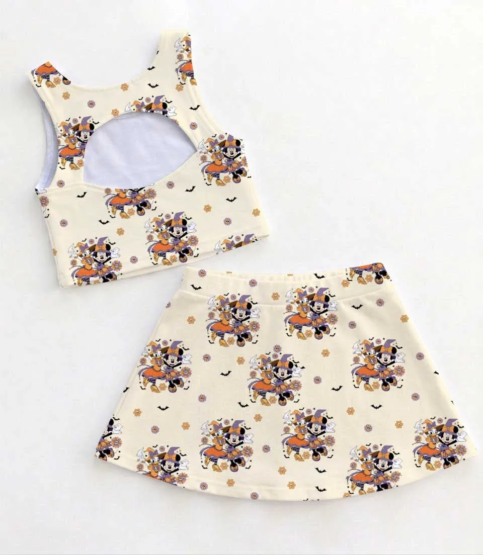 Disney Mickey & Friends Halloween Matching Mom and Me Dress Set, Spooky Fall Theme Park Family Vacation Outfit - Image 2