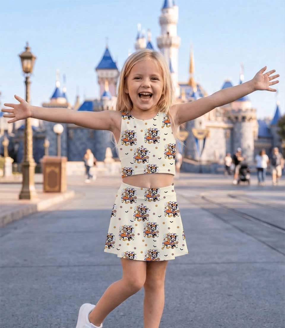 Disney Mickey & Friends Halloween Matching Mom and Me Dress Set, Spooky Fall Theme Park Family Vacation Outfit - Image 5