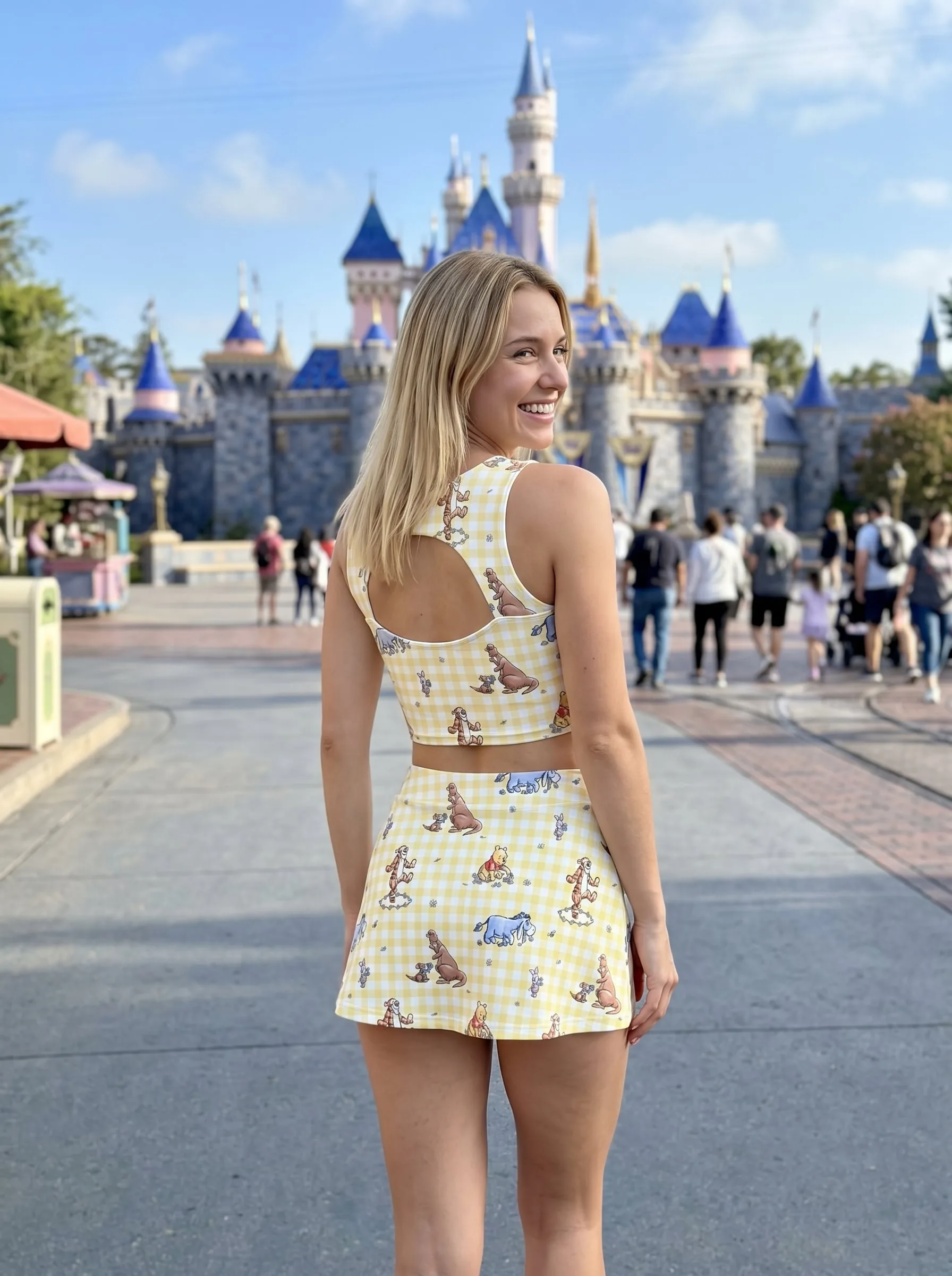 Winnie The Pooh Matching Dress Set, Mom And Me Outfit, Disney Park Vacation Clothes - Image 3