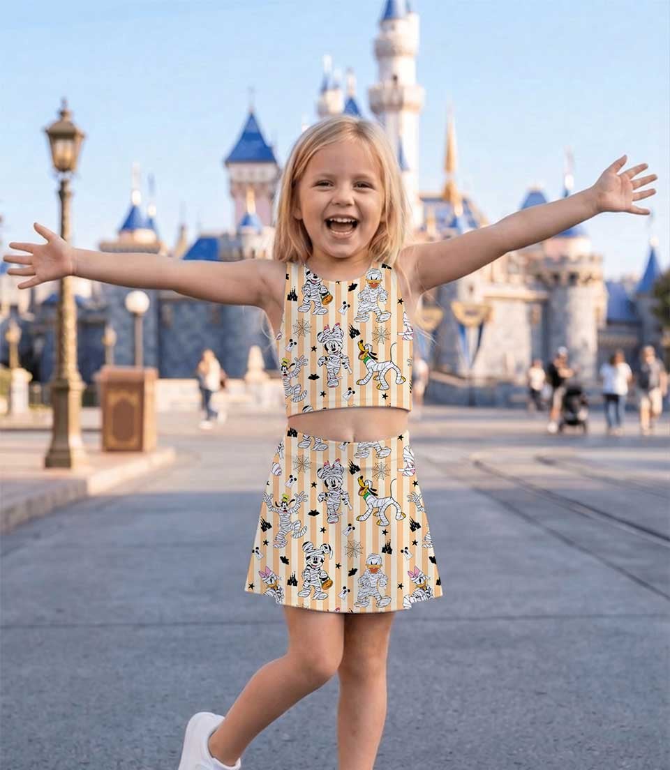 Disney Halloween Mummy Friends Matching Mom and Me Dress Set, Spooky Theme Park Family Vacation Outfit - Image 5