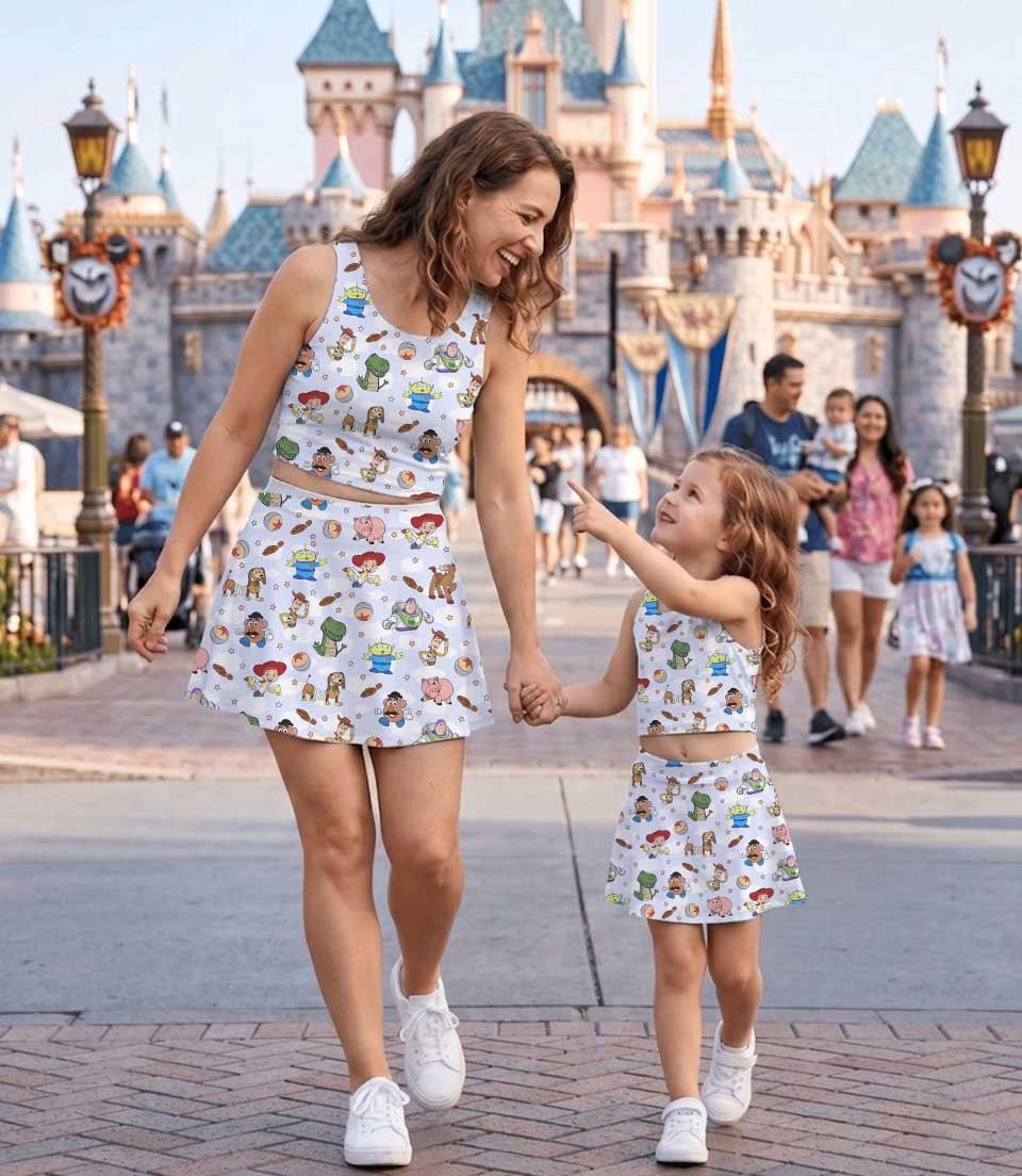 Toy Story Characters Matching Mom and Me Dress Set, Disney Pixar Family Vacation Theme Park Outfit (Copy) - Image 5