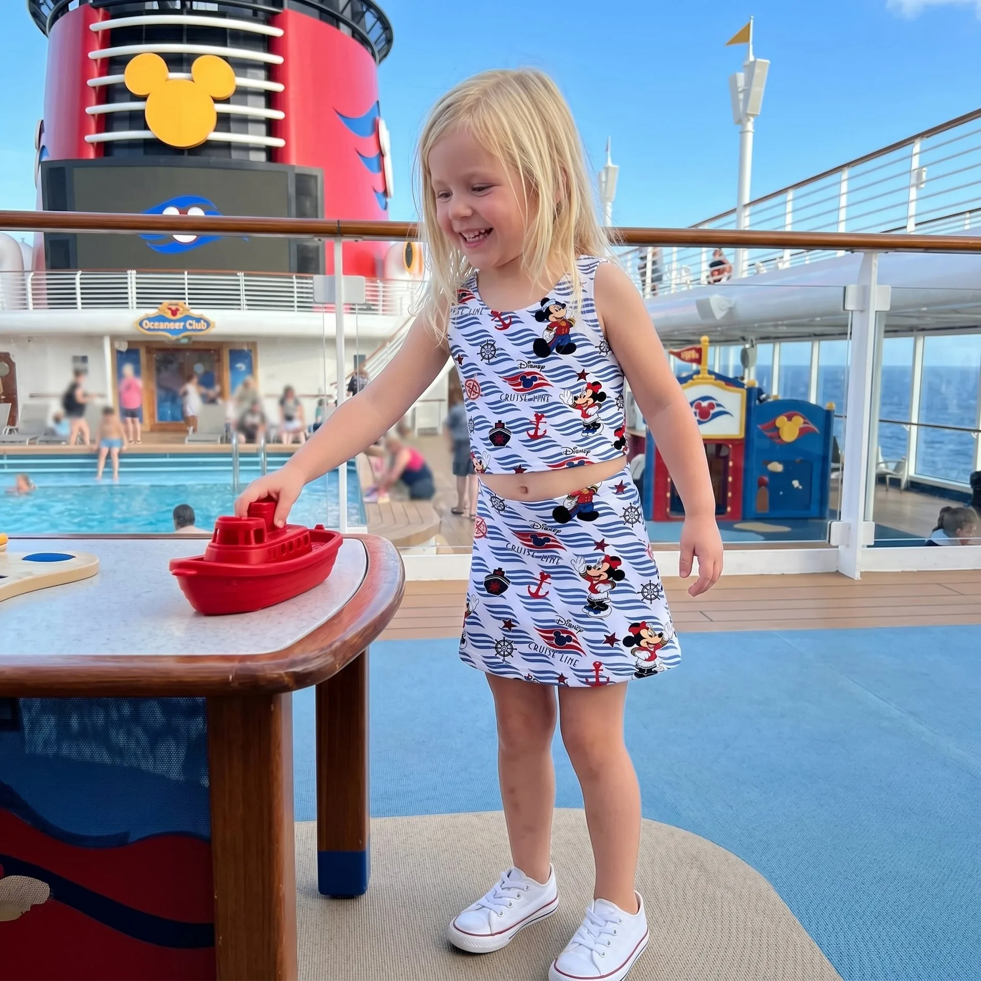 Disney Cruise Line Matching Dress Set, Mom And Me Outfit, Disney Cruise Vacation Clothes - Image 2