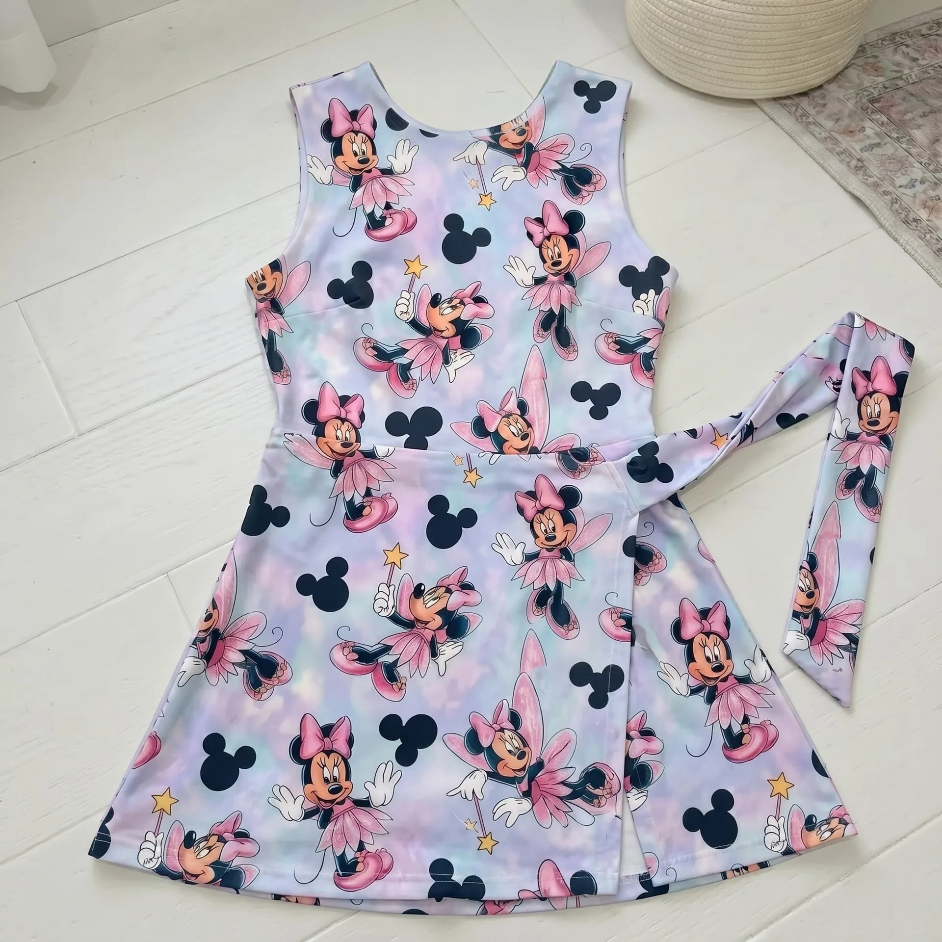 Minnie Mouse Ballet Tennis Dress Skirt, Disney Park Vacation Outfit, Minnie Ballerina Skort Dress