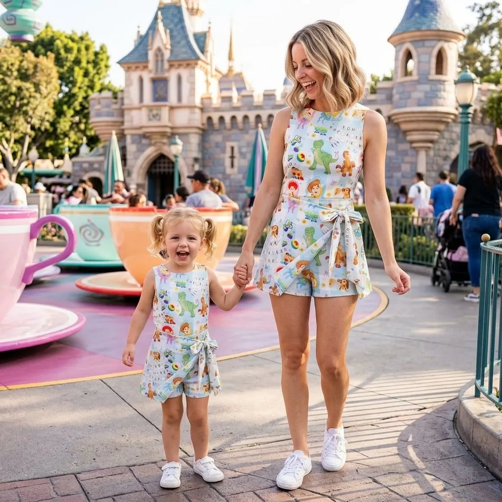 Toy Story Tennis Dress Skirt, Disney Park Vacation Outfit, Toy Story Skort Dress - Image 5