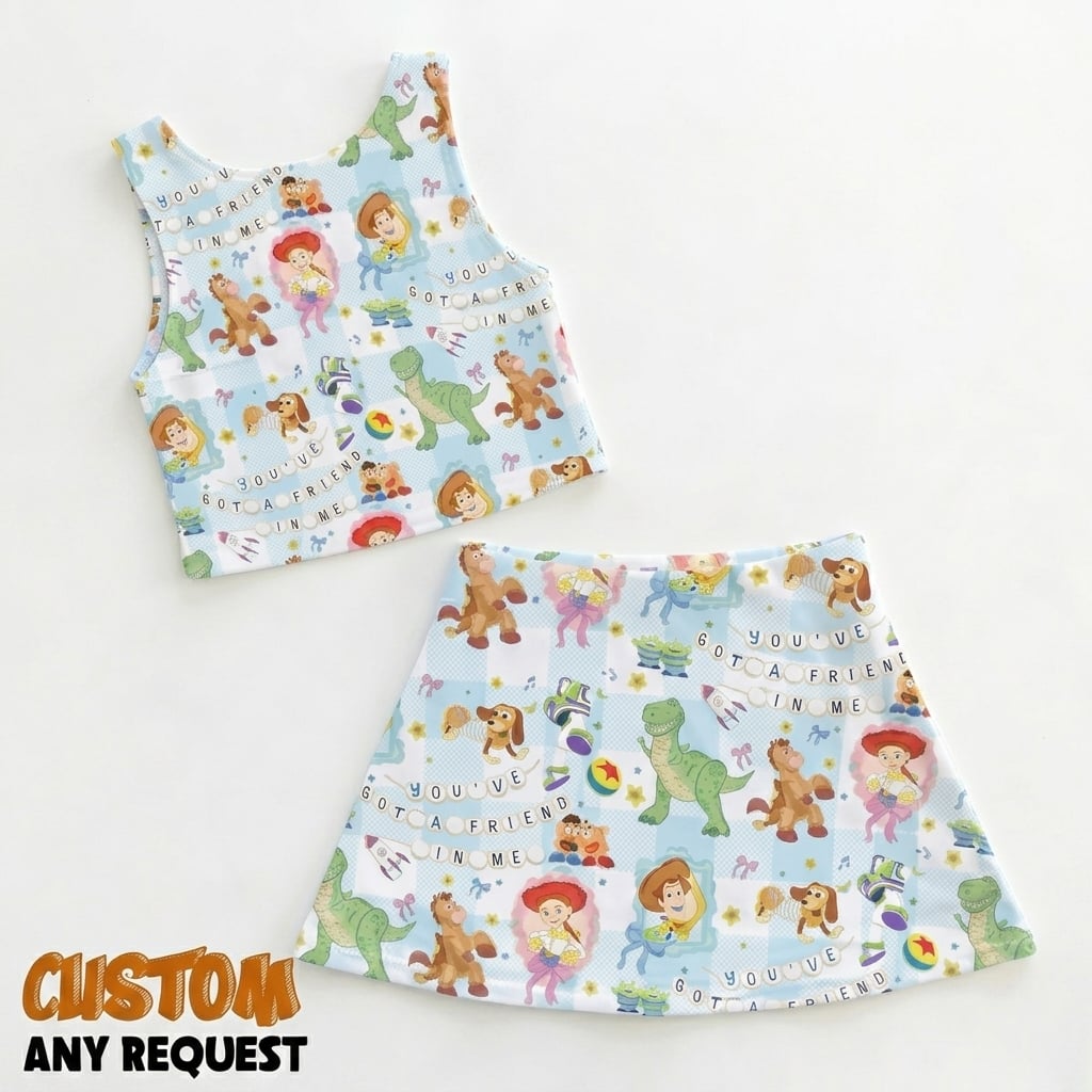Toy Story Matching Dress Set, Mom And Me Outfit, Disney Park Vacation Clothes