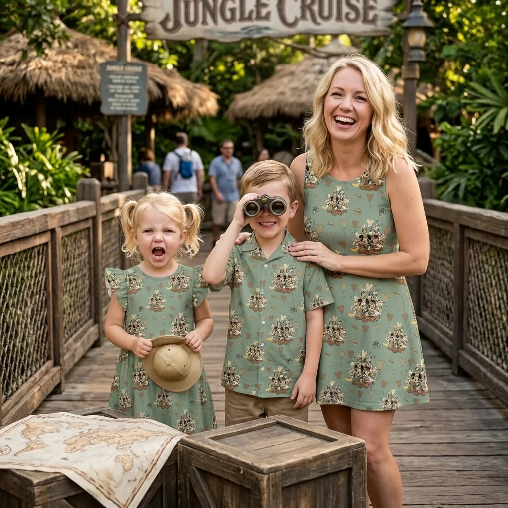 Mickey Minnie Matching Family Set, Disney Family Vacation Outfit, Disneyland Trip Clothes - Image 5