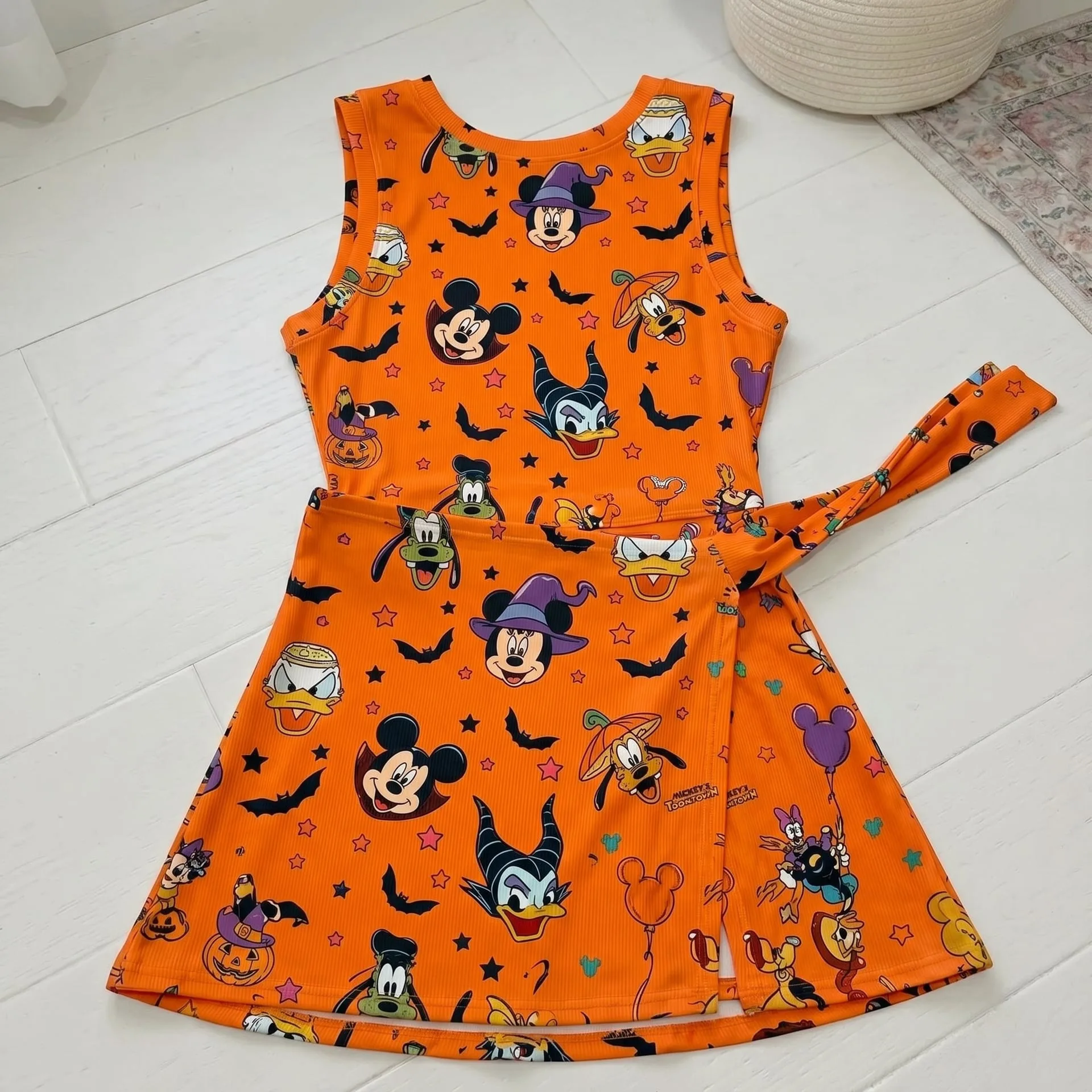 Halloween Mickey & Friends Tennis Dress Skirt, Mickey Minnie Matching Halloween Outfit - Image 2