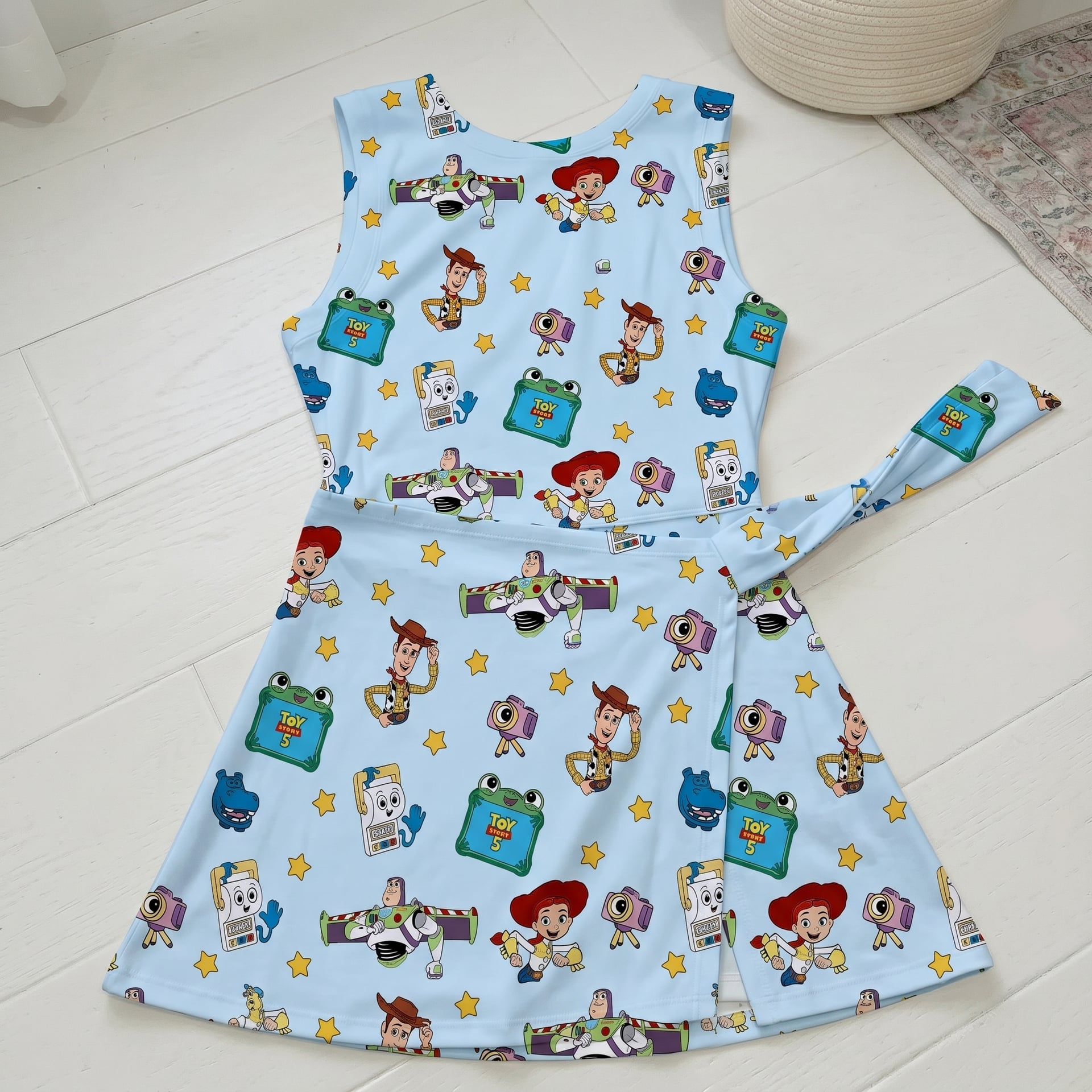 Disney Pixar Toy Story Tennis Dress Skirt, Woody Buzz Lightyear Jessie Alien Athletic Skirt - Image 2