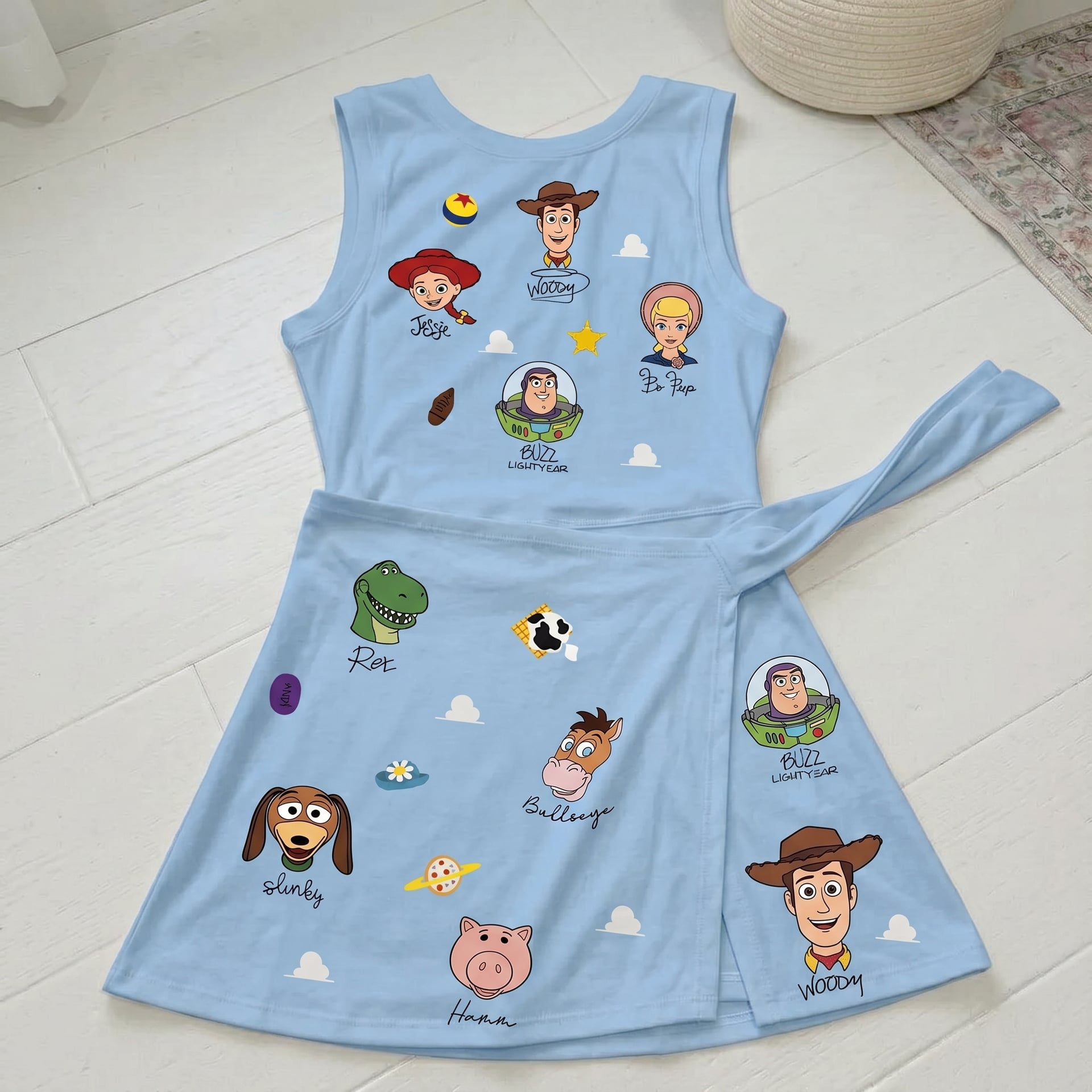 Disney Pixar Toy Story Tennis Dress Skirt, Woody Buzz Lightyear Jessie Alien Athletic Skirt Magic Kingdom Gift - Image 3