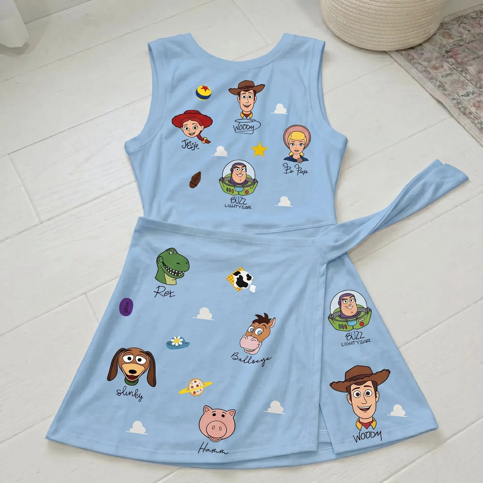 Disney Pixar Toy Story Tennis Dress Skirt, Woody Buzz Lightyear Jessie Alien Athletic Skirt Magic Kingdom Gift - Image 3