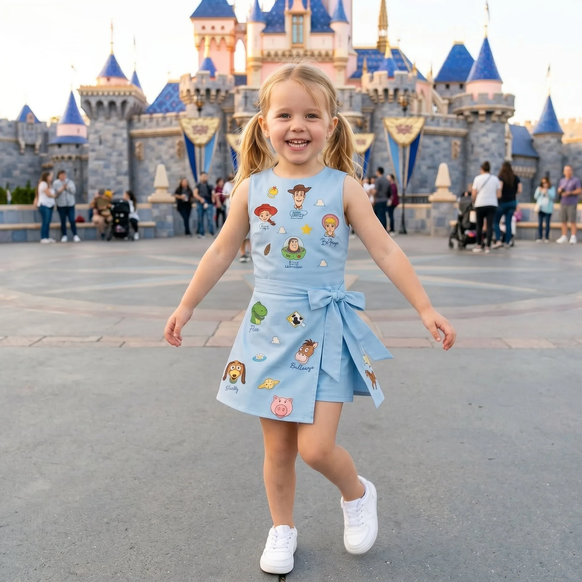 Disney Pixar Toy Story Tennis Dress Skirt, Woody Buzz Lightyear Jessie Alien Athletic Skirt Magic Kingdom Gift - Image 2