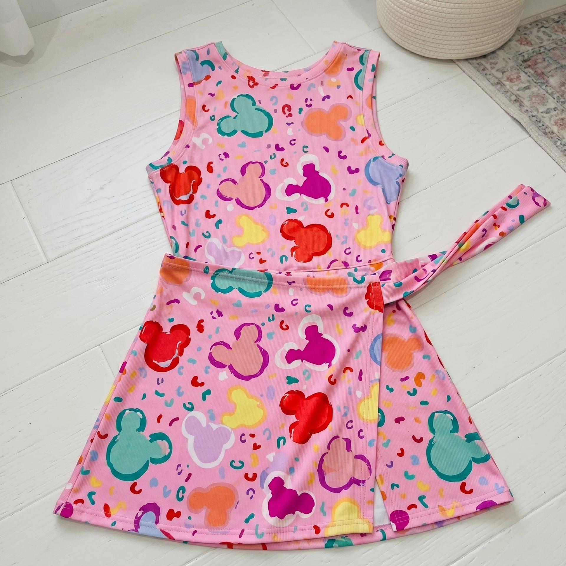 Disney Mickey Mouse Head Pattern Tennis Dress Skirt, Magical Vacation Outfit - Image 5