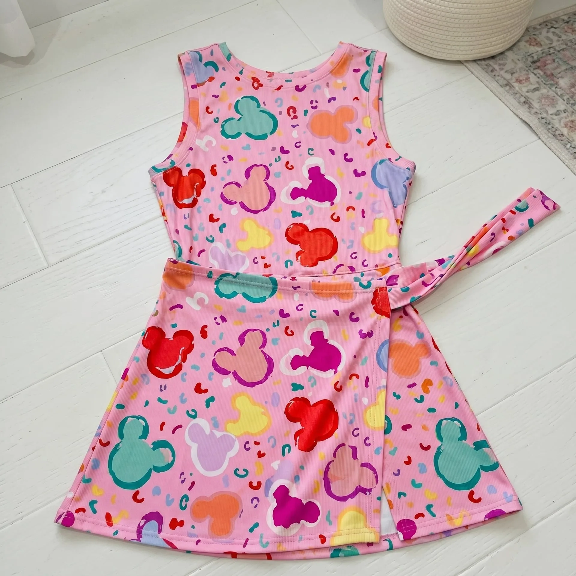 Disney Mickey Mouse Head Pattern Tennis Dress Skirt, Magical Vacation Outfit - Image 5