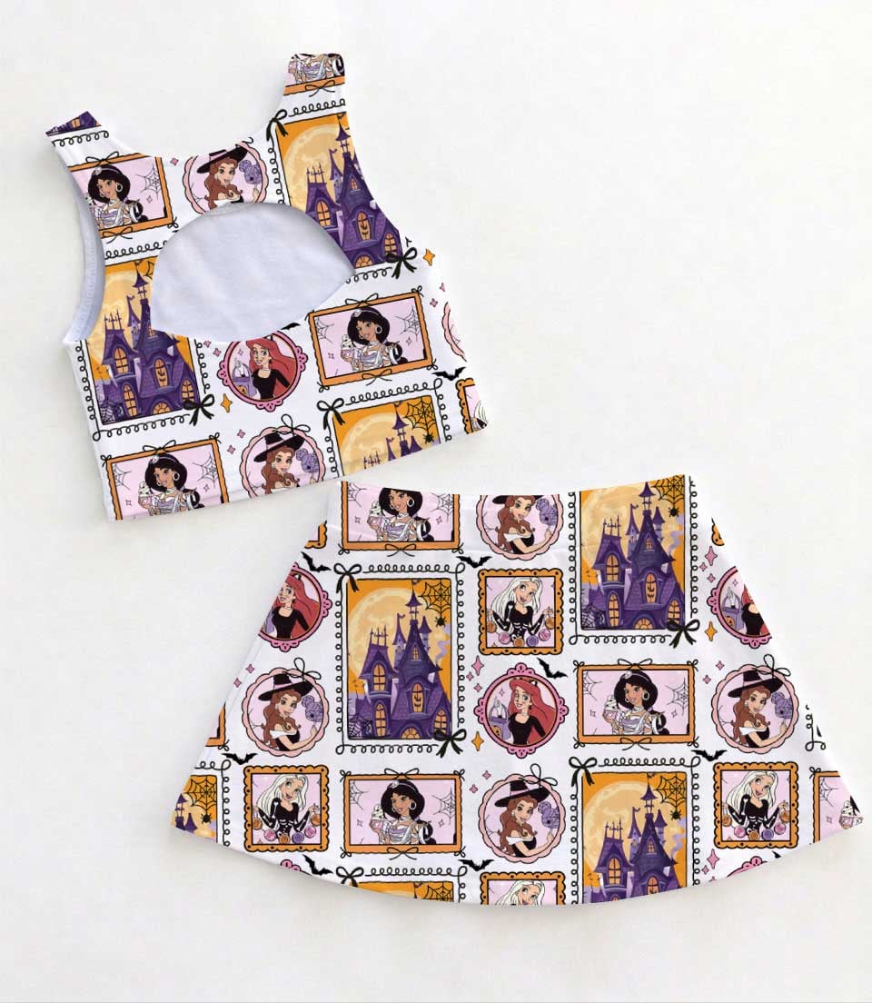Disney Villains Mom and Me Matching Dress Set, Gothic Princess Halloween Family Outfit, Spooky Theme Park Wear - Image 2