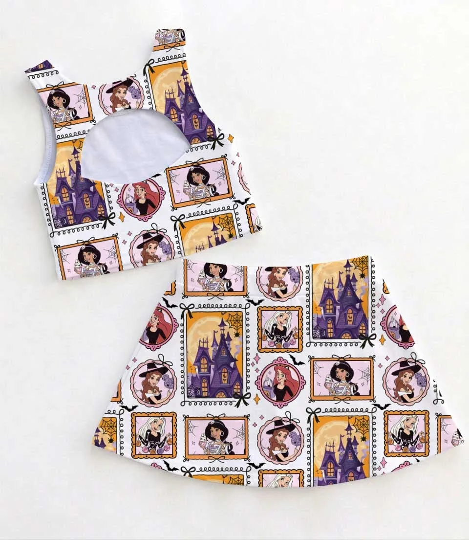 Disney Villains Mom and Me Matching Dress Set, Gothic Princess Halloween Family Outfit, Spooky Theme Park Wear - Image 2