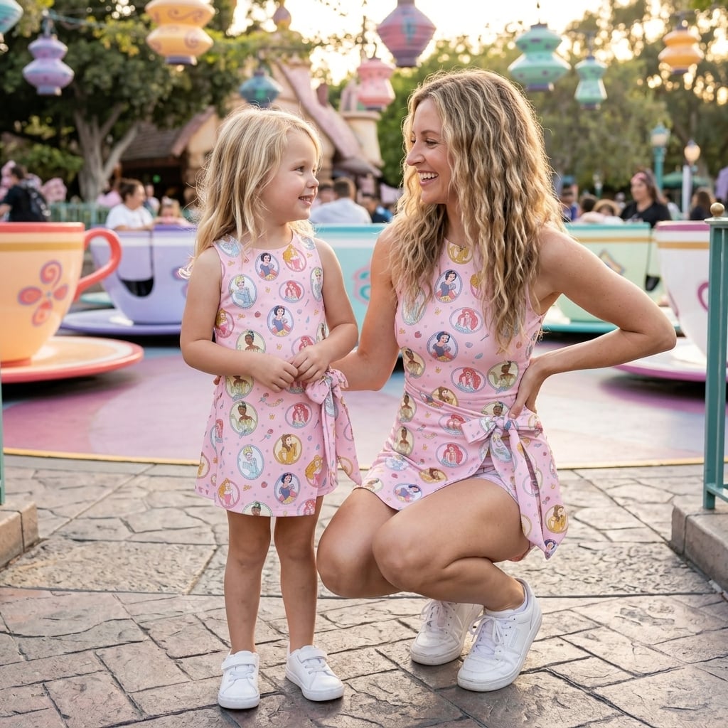 Disney Princess Tennis Dress Skirt, Disney Park Vacation Outfit, Disney Princess Skort Dress - Image 5