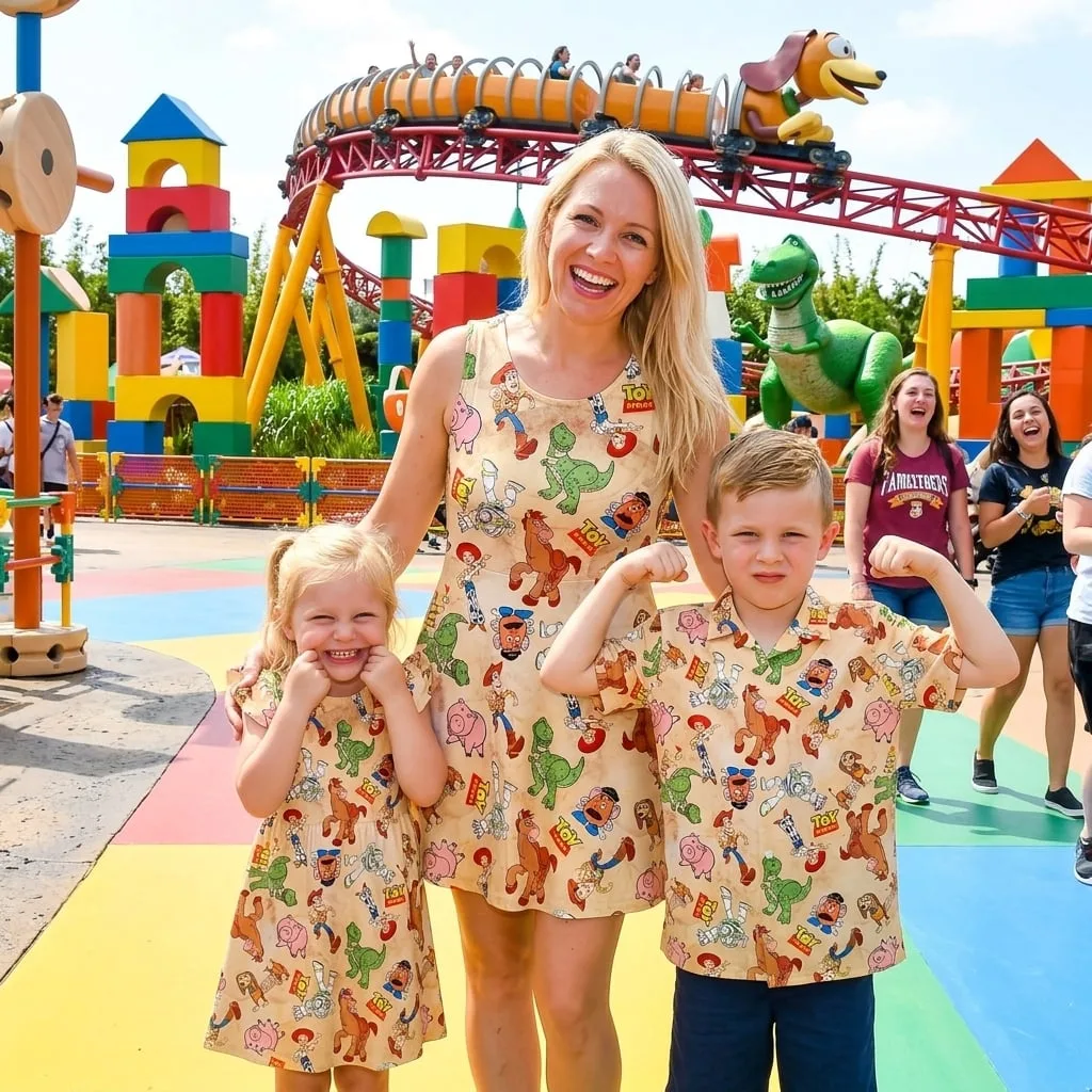 Disney Toy Story Family Matching Outfits, Buzz Woody Jessie Disney World Vacation Set - Image 2
