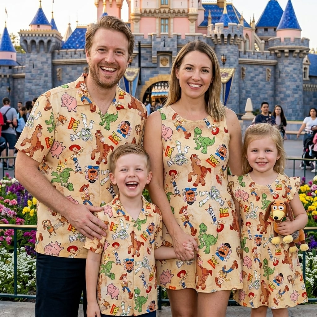 Disney Toy Story Family Matching Outfits, Buzz Woody Jessie Disney World Vacation Set - Image 4