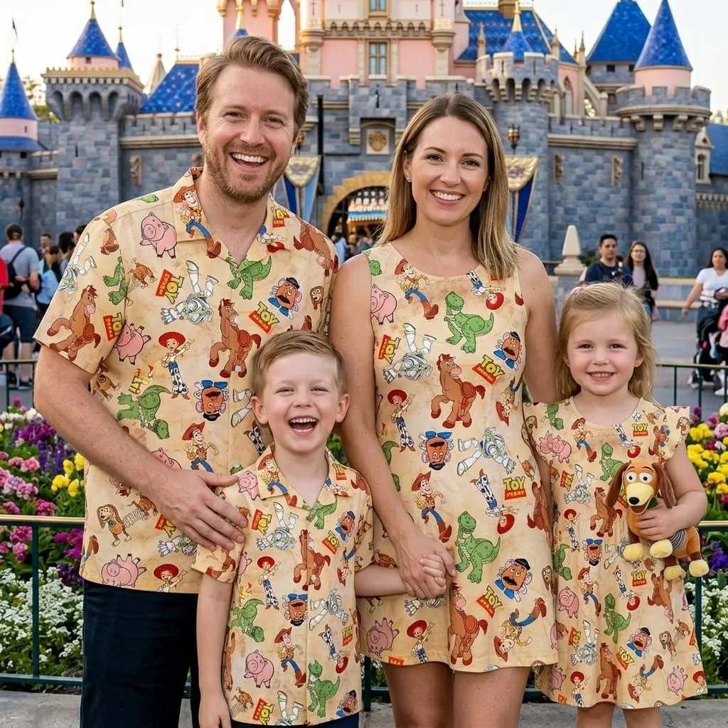 Disney Toy Story Family Matching Outfits, Buzz Woody Jessie Disney World Vacation Set - Image 4