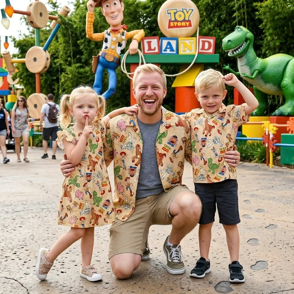 Disney Toy Story Family Matching Outfits, Buzz Woody Jessie Disney World Vacation Set - Image 5