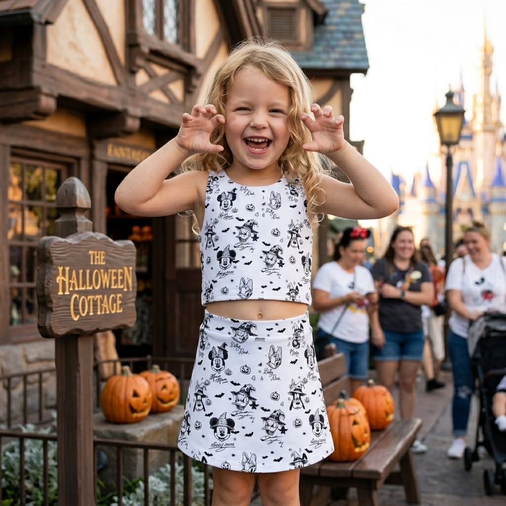 Halloween Mickey & Friends Matching Dress Set, Mom And Me Outfit, Disney Park Vacation Clothes - Image 5
