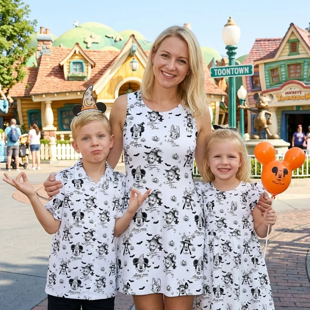 Halloween Mickey & Friends Matching Family Set, Disney Family Vacation Outfit, Disneyland Trip Clothes - Image 5