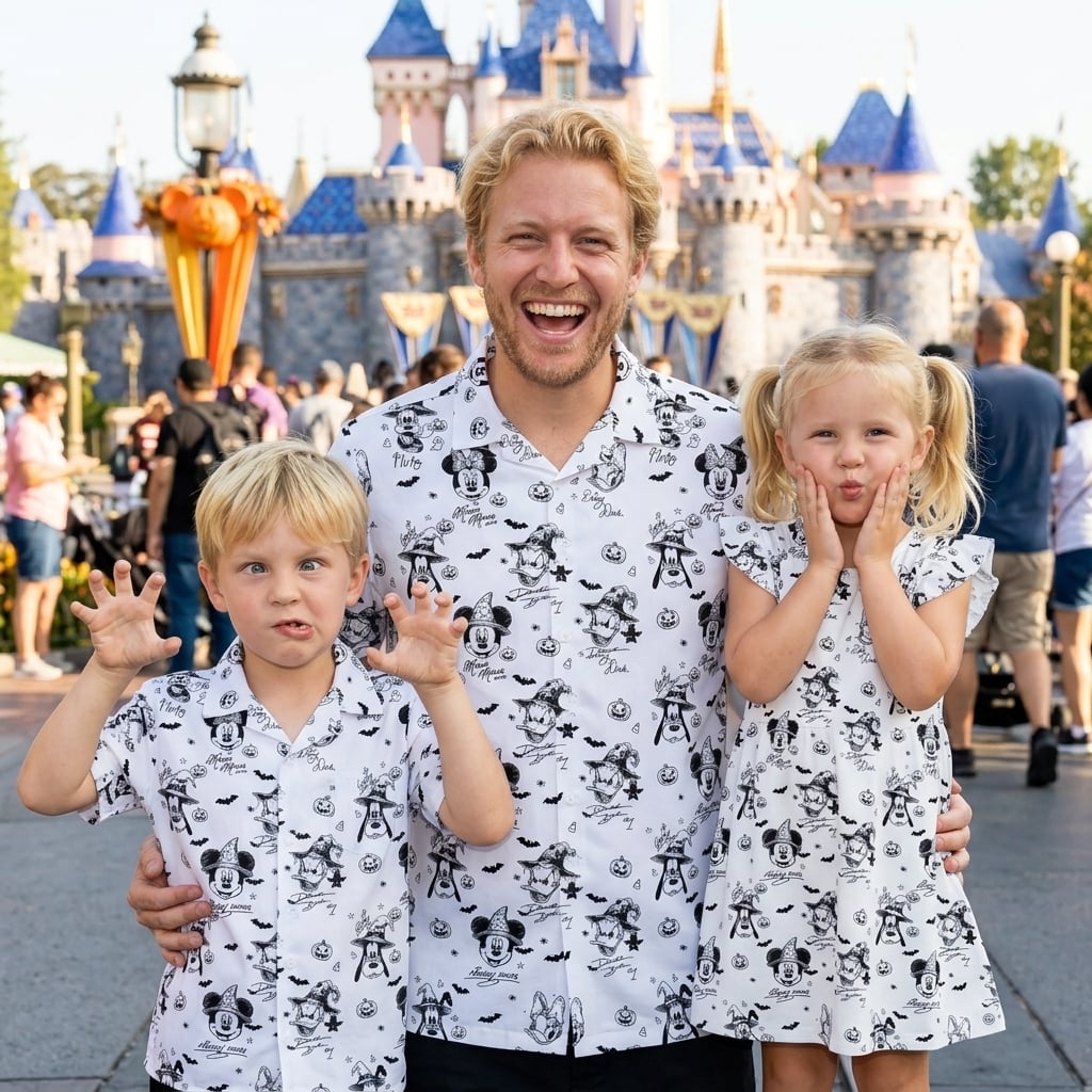 Halloween Mickey & Friends Matching Family Set, Disney Family Vacation Outfit, Disneyland Trip Clothes - Image 3