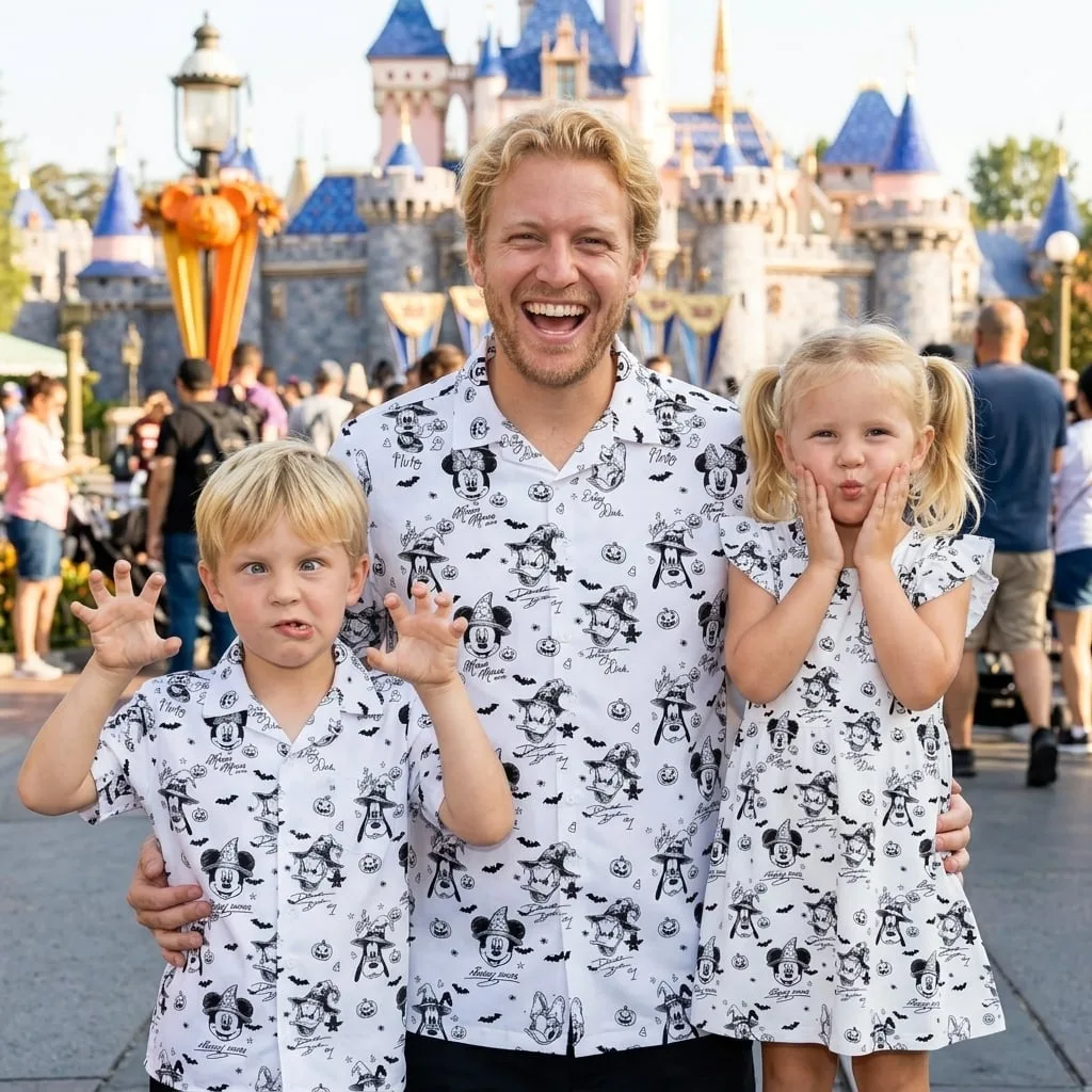 Halloween Mickey & Friends Matching Family Set, Disney Family Vacation Outfit, Disneyland Trip Clothes - Image 3