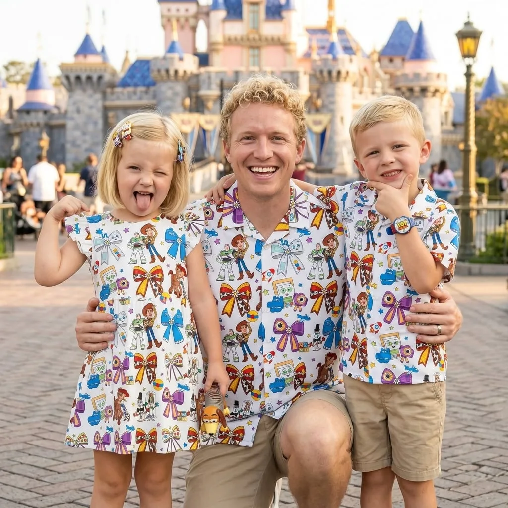 Toy Story Matching Family Set, Disney Family Vacation Outfit, Toy Story Family Matching Clothes, Disneyland Trip Clothes - Image 4