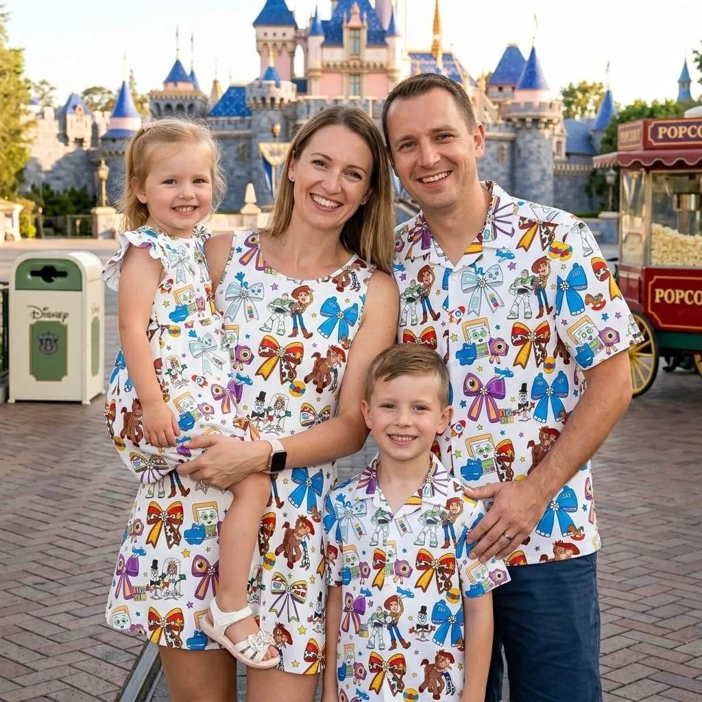 Toy Story Matching Family Set, Disney Family Vacation Outfit, Toy Story Family Matching Clothes, Disneyland Trip Clothes - Image 5