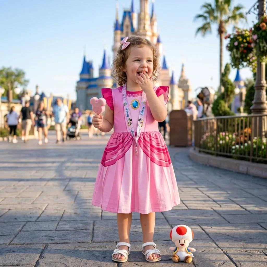 Sleeping Beauty Twirl Dress, Disney Parks Outfit for Girls, Princess Aurora Dress - Image 5
