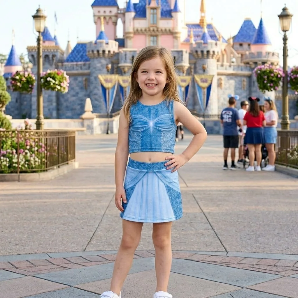 Cinderella Matching Dress Set, Mom And Me Outfit, Disney Park Vacation Clothes - Image 2