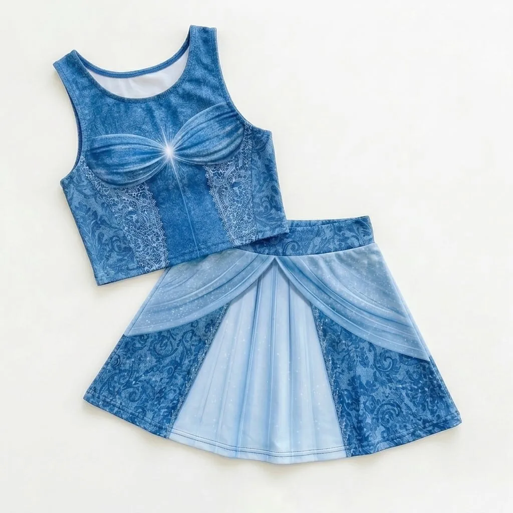 Cinderella Matching Dress Set, Mom And Me Outfit, Disney Park Vacation Clothes
