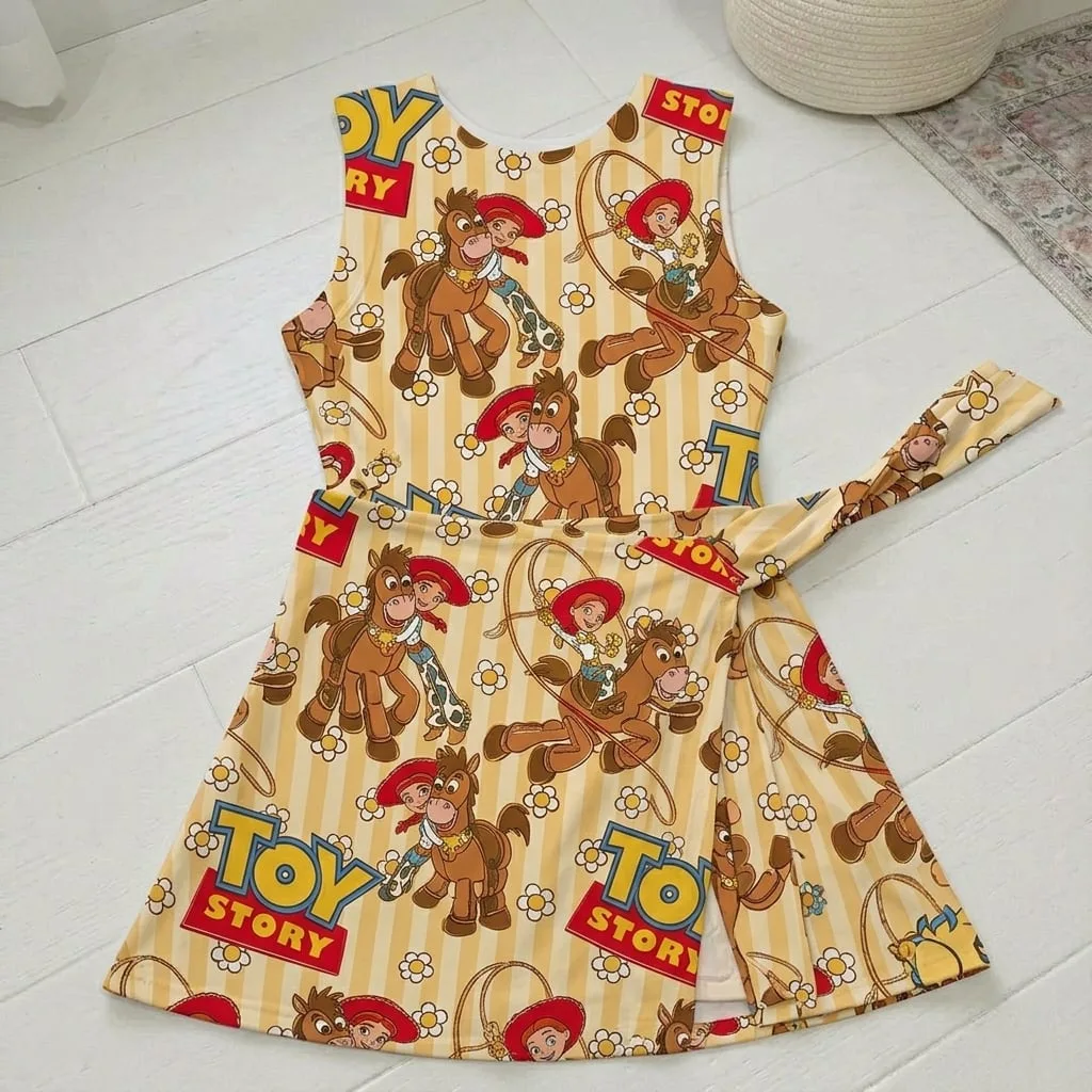 Disney Pixar Toy Story Characters Tennis Dress Skirt, Mama Mini Family Matching Outfit - Image 2