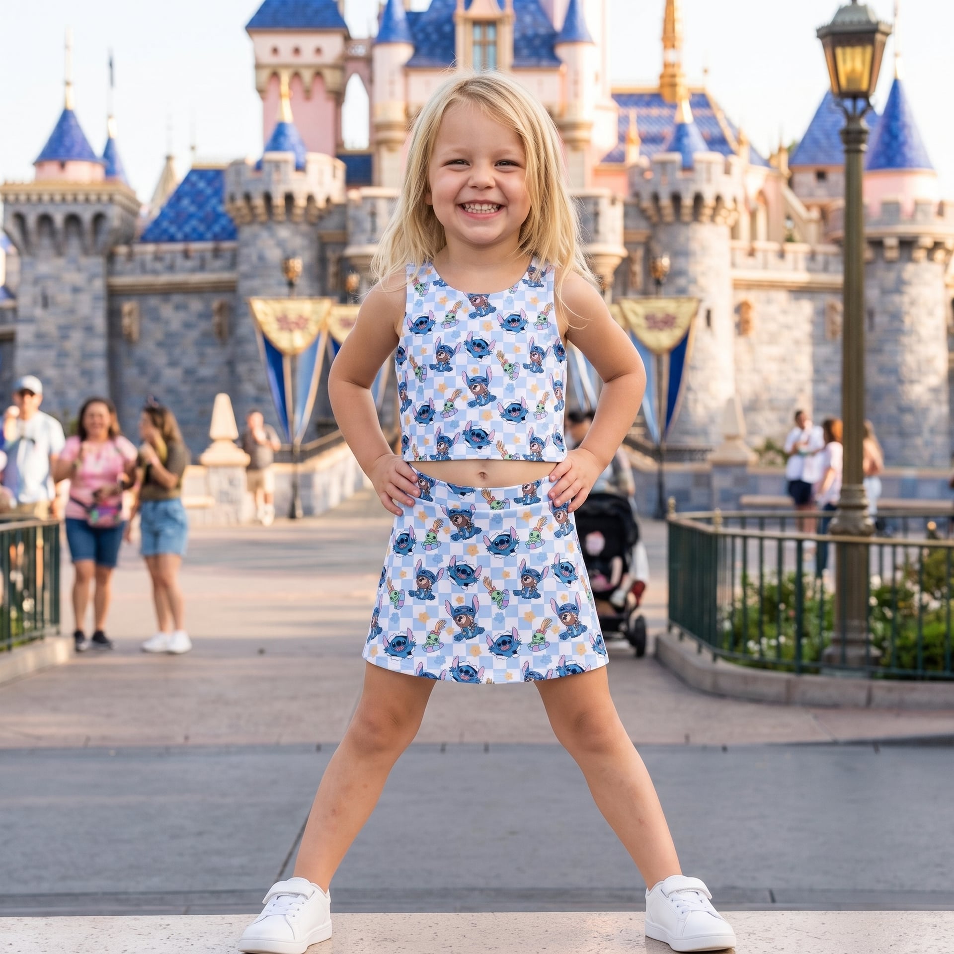 Stitch Matching Dress Set, Mom And Me Outfit, Disney Park Vacation Clothes - Image 2