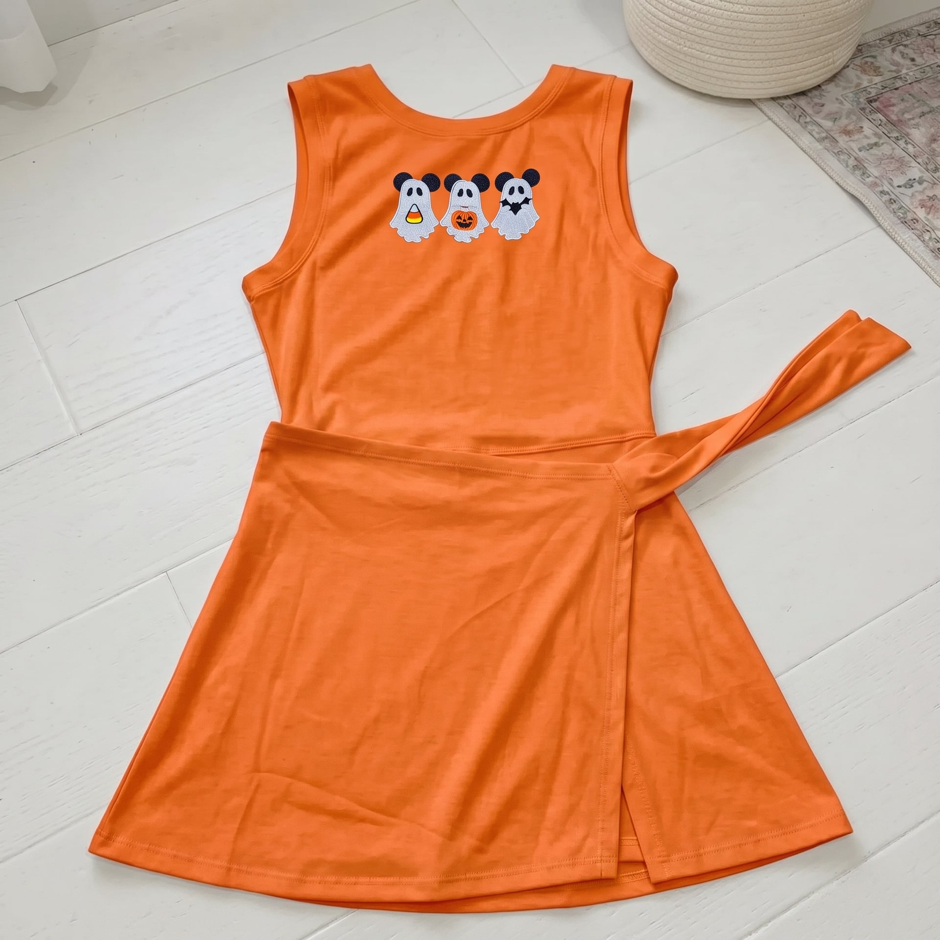 Halloween Disney Tennis Dress, Mickey Ghosts Women's Disney Outfit - Image 2