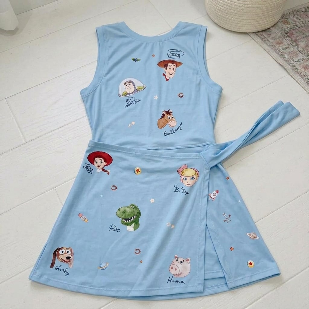 Toy Story Tennis Dress Skirt, Woody Buzz Jessie Alien Disney Outfit For Women - Image 2