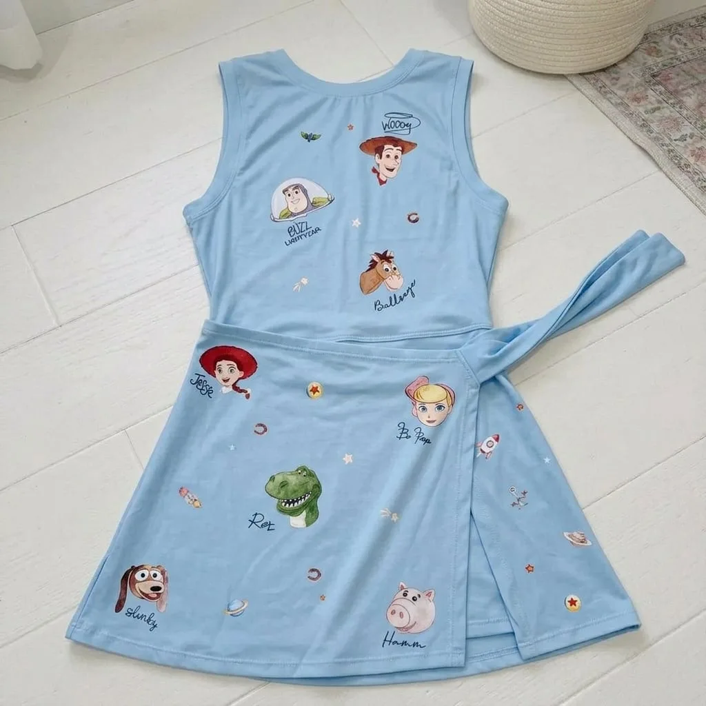 Toy Story Tennis Dress Skirt, Woody Buzz Jessie Alien Disney Outfit For Women - Image 2
