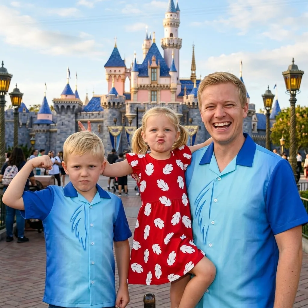 Lilo & Stitch Matching Family Set, Disney Family Vacation Outfit, Disneyland Trip Clothes - Image 3