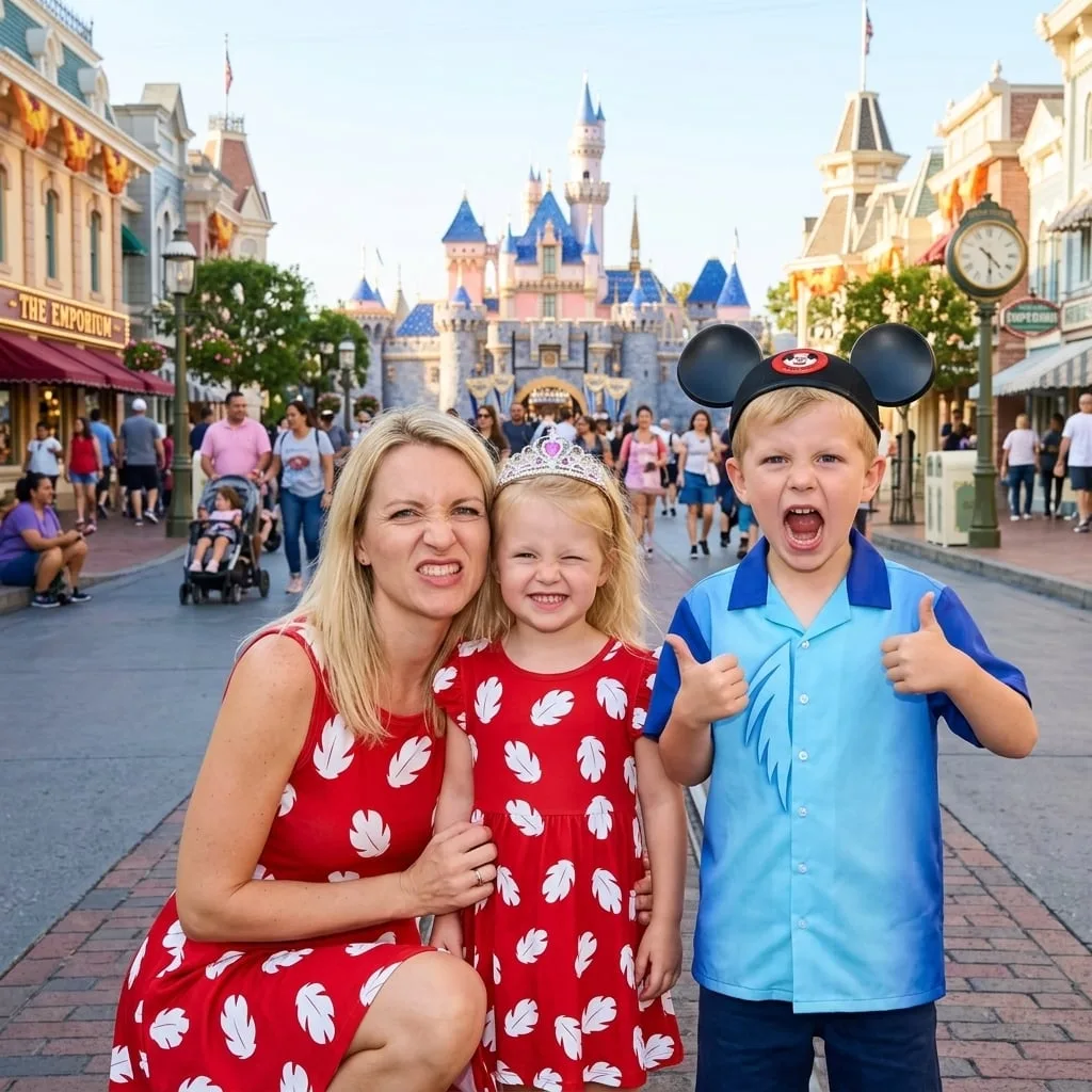 Lilo & Stitch Matching Family Set, Disney Family Vacation Outfit, Disneyland Trip Clothes - Image 4